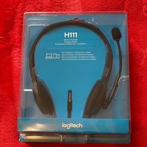 Logitech H111 Black Stereo Headset